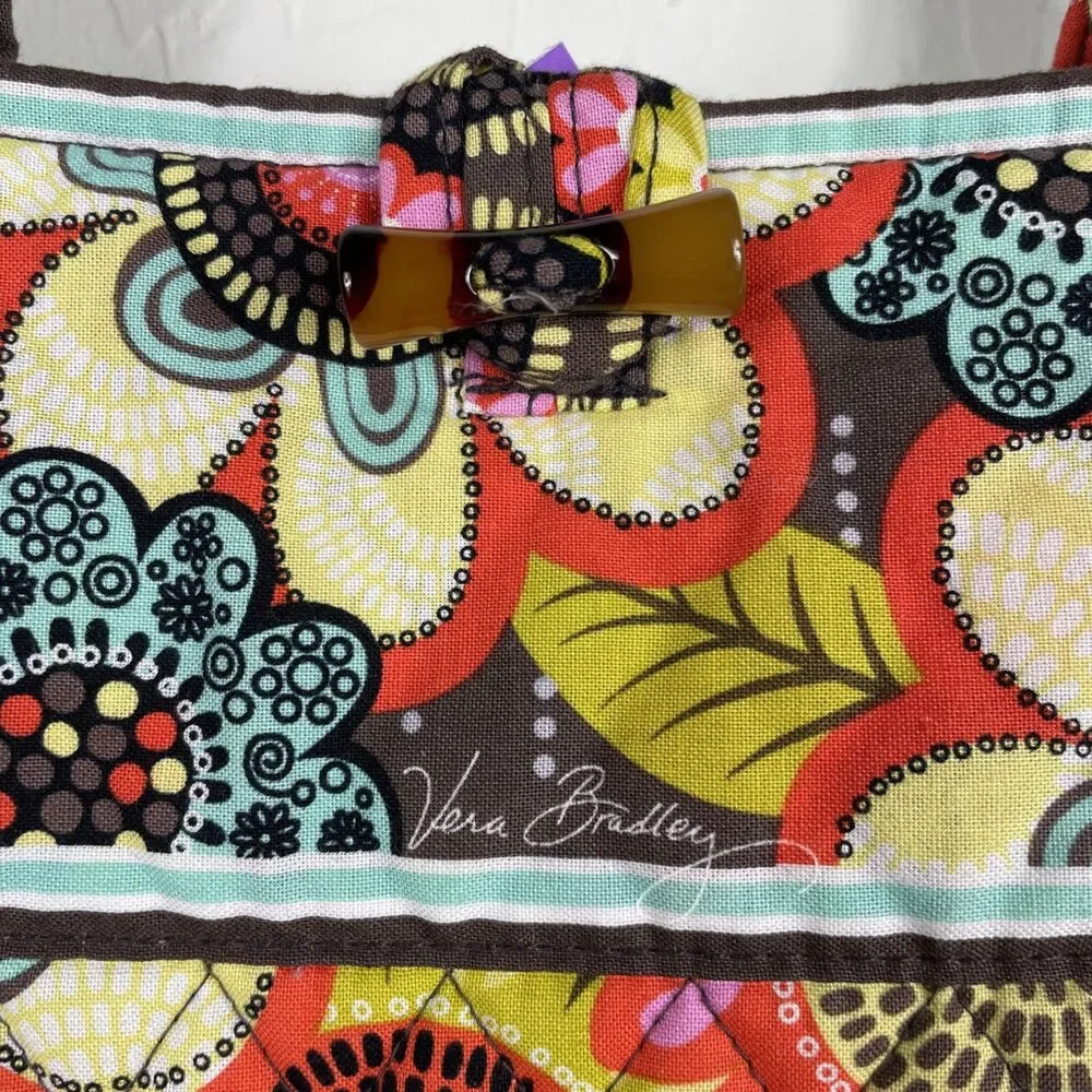 Vera Bradley Flower Shower Summer 2014 Retired Pattern Shoulder Strap Purse